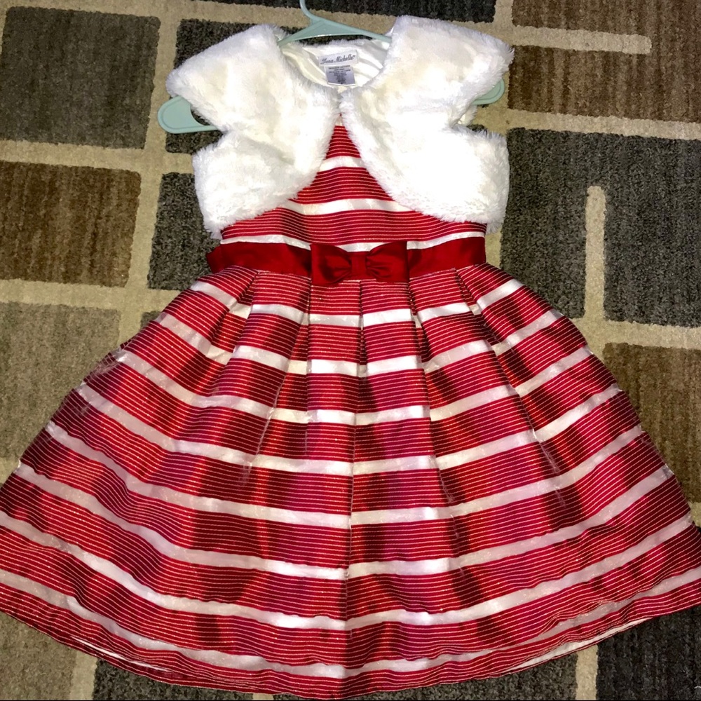 Jona Michelle-Girl’s Size 8-Christmas Dress
